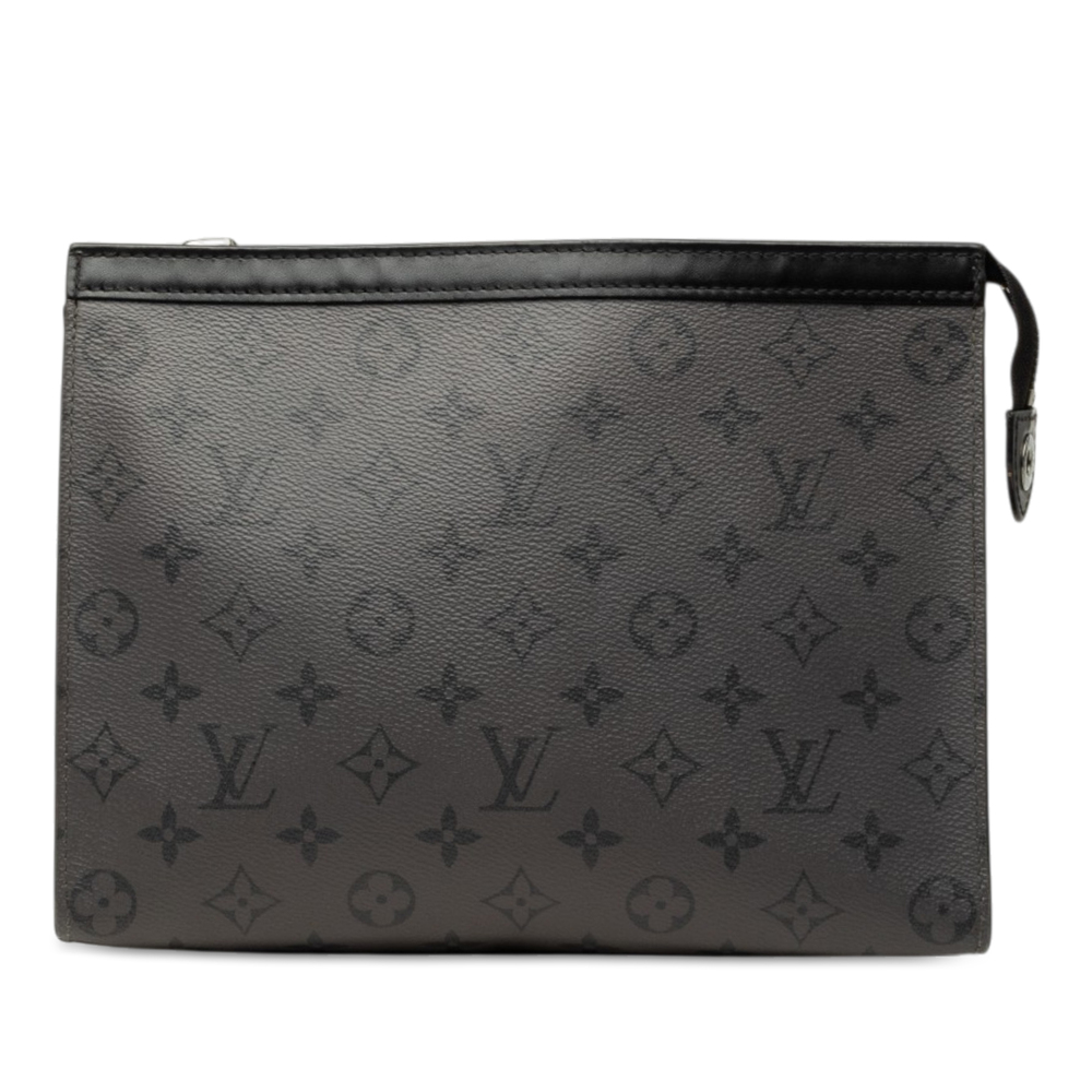 Pre-Loved Louis Vuitton Monogram Eclipse Reverse Pochette Voyage MM